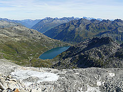 C042653: Lucendrogletscher und Lucendro Stausee