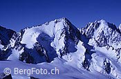 Dia85023: Aiguille du Chardonnet und Aiguille Verte