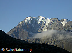 F006153: Simplonpass: Fletschhorn und Senggchuppa