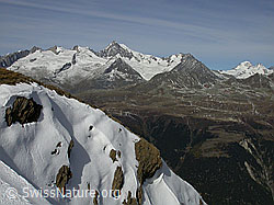 F008526: Sporn am Breithorn, Geisshorn, Aletschhorn