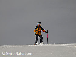F009066: Skitourenfahrerin