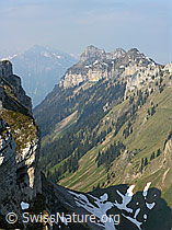 F023130: Sieben Hengste: Tiefblick auf Sichle (Justistal)