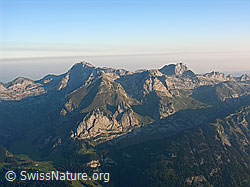 F028854: Alpstein: Säntis, Wildhuser Schafberg und Altmann