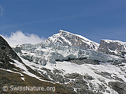 F035818: Allalingletscher und Allalinhorn