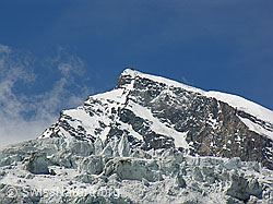 F035823: Allalinhorn und Allalingletscher