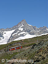F037053: Gornergratbahn vor Zinalrothorn
