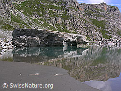 F037454: Mättitalsee mit riesigem Felsblock