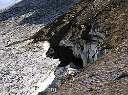 F038243: Rappegletscher mit Bergschrund