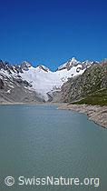 F050299: Oberaarsee, Oberaargletscher, Oberaarhorn