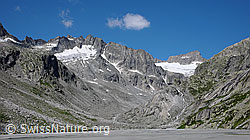 F051128: Brandlammhorn, Bächligletscher, Gross Diamantstock