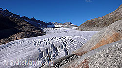 F052287: Gletscherspalten im Rhonegletscher