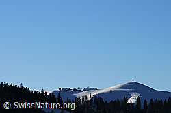 F054477: Alpbetrieb in Winterlandschaft