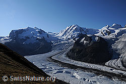 F061217: Monte Rosa, Liskamm und Gornergletscher