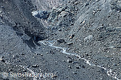 F061318: Gletschertor am Unteren Theodulgletscher