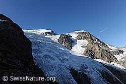 F071034: Mittler Tierberg, Vorder Tierberg und Steilimigletscher