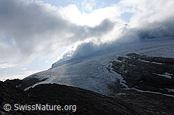 F071199: Wolkenstimmung über dem Chaltwassergletscher