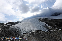 F071205: Chaltwassergletscher mit Wolkenstimmung