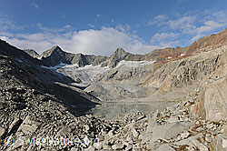 F071589: Gross Diamantstock, Hiendertelltihorn und Gruebensee