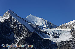 F072841: Brunegghorn, Bishorn und Abberggletscher