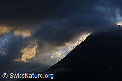 F077607: Wolkenstimmung über dem Simplonpass