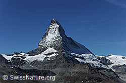 F079815: Matterhorn, Furggletscher und Matterhorngletscher