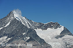 F089719: Weisshorn, Bishorn und Bisgletscher