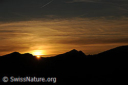F093021: Sonnenuntergang über dem Diemtigtal