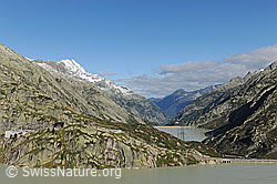 F117980: Seenlandschaft und Berglandschaft im Grimselgebiet