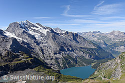 F132647: Doldenhorn und Oeschinensee vom Bundstock