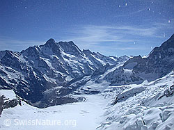 G002689: Fieschergletscher, Schreckhorn, Lauteraarhorn